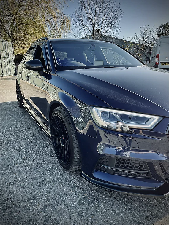 Audi A3 S-Line 8V Facelift Sportback 5 Door - Side Skirt Splitters - Image 3