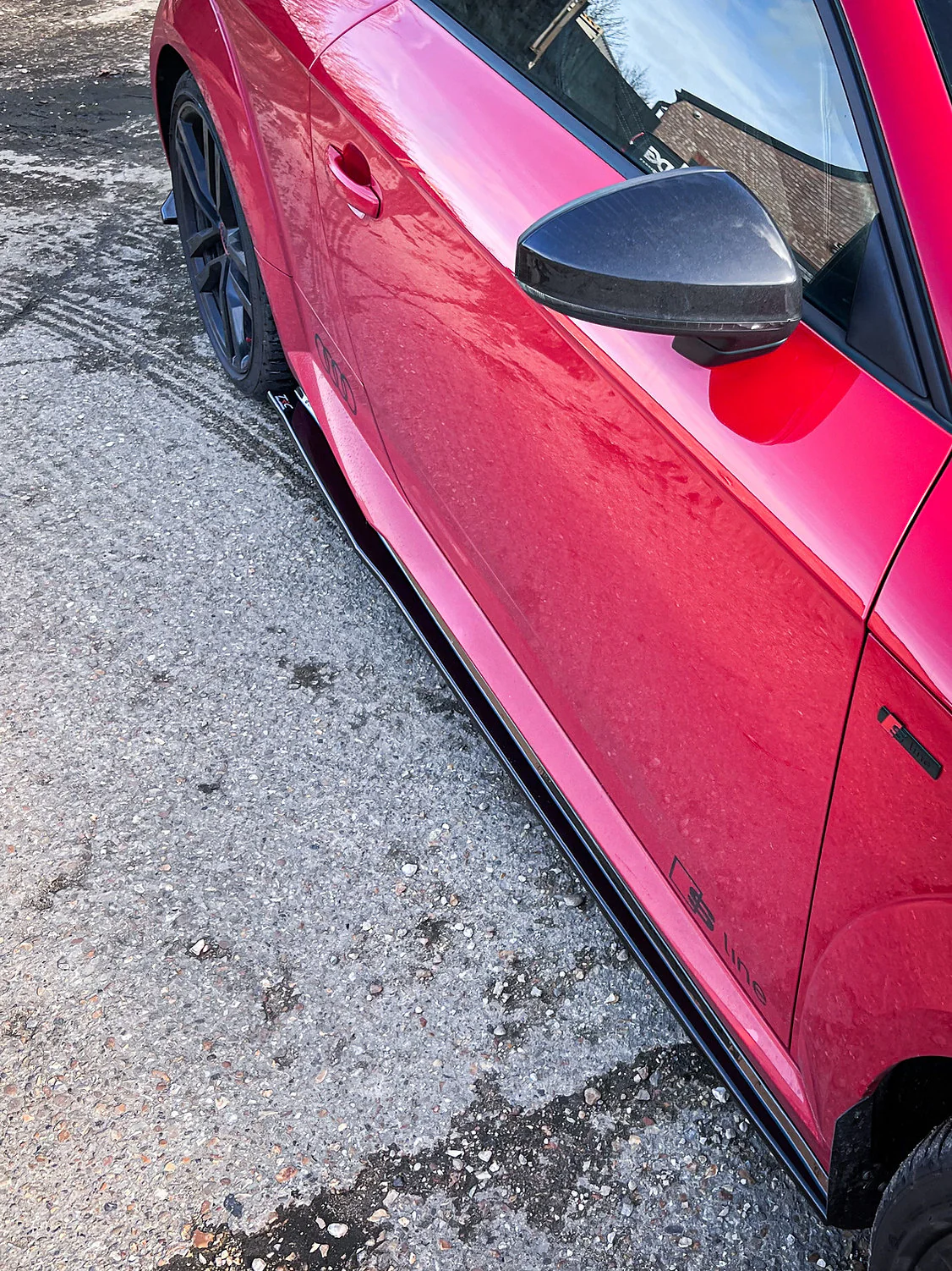 Audi TT MK3 S-Line Pre Facelift - Side Skirts Splitters - Image 3