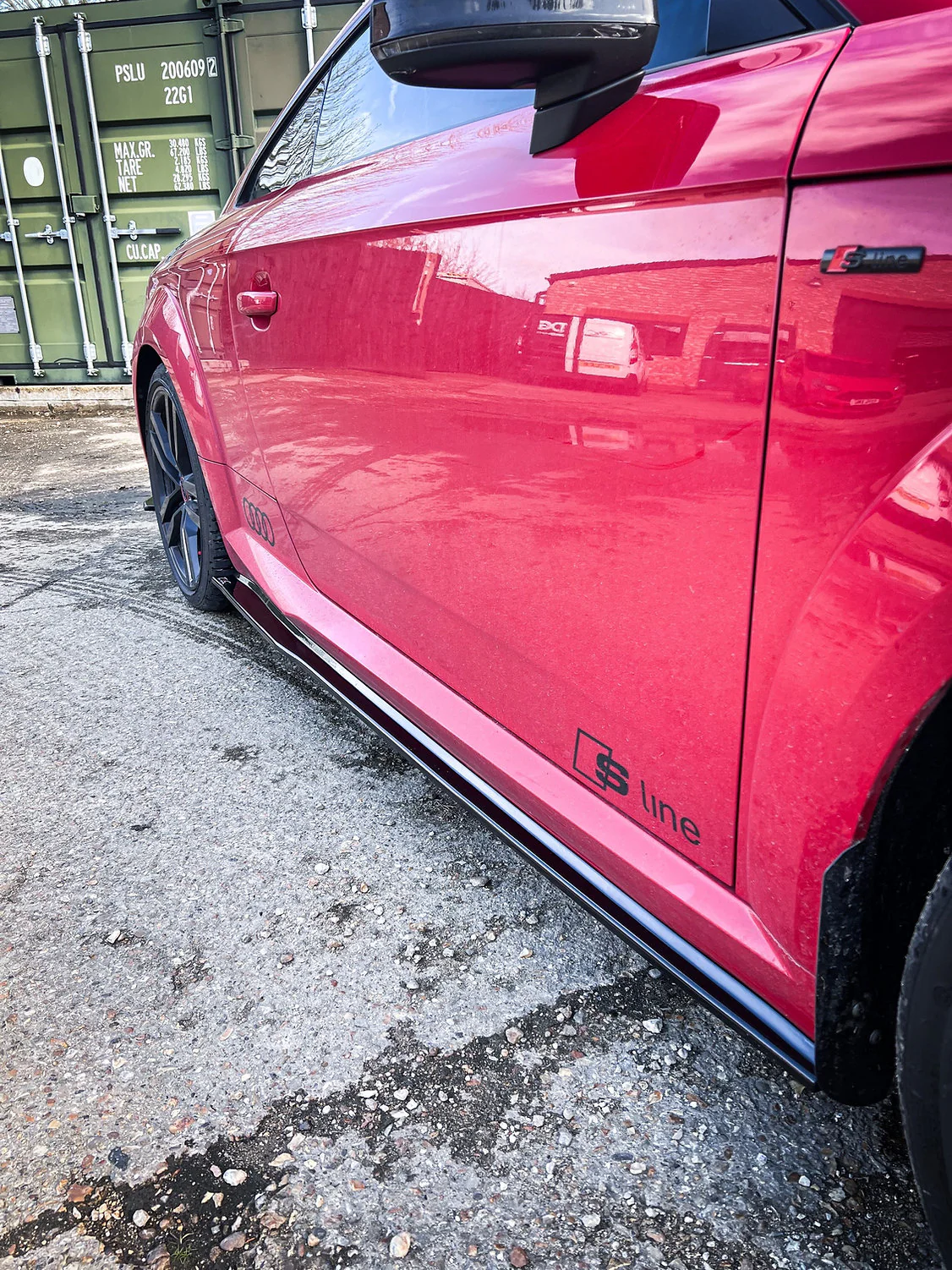 Audi TT MK3 S-Line Pre Facelift - Side Skirts Splitters - Image 4