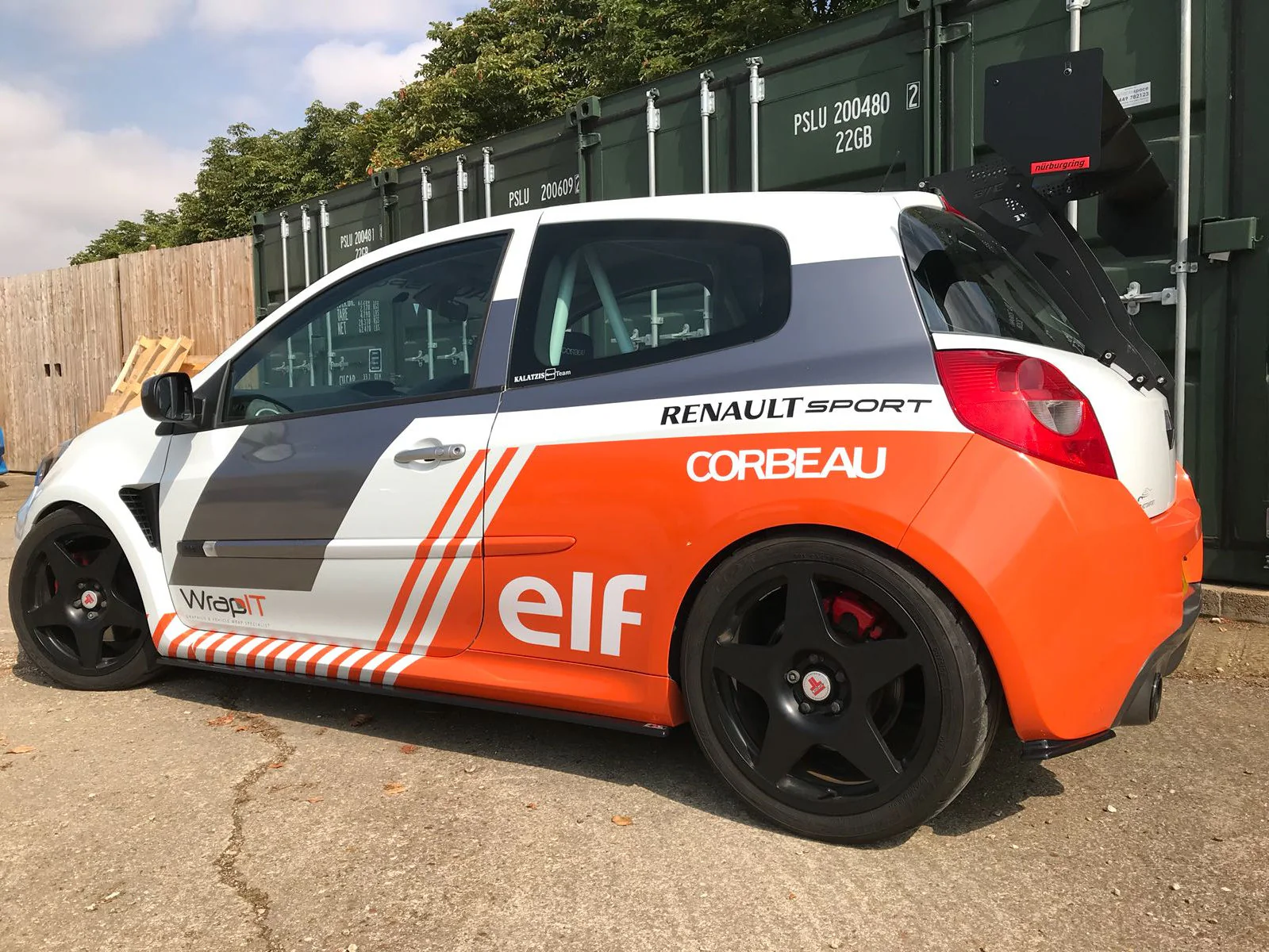 Renault Clio MK3 RS200 - Rear Spats - Image 2