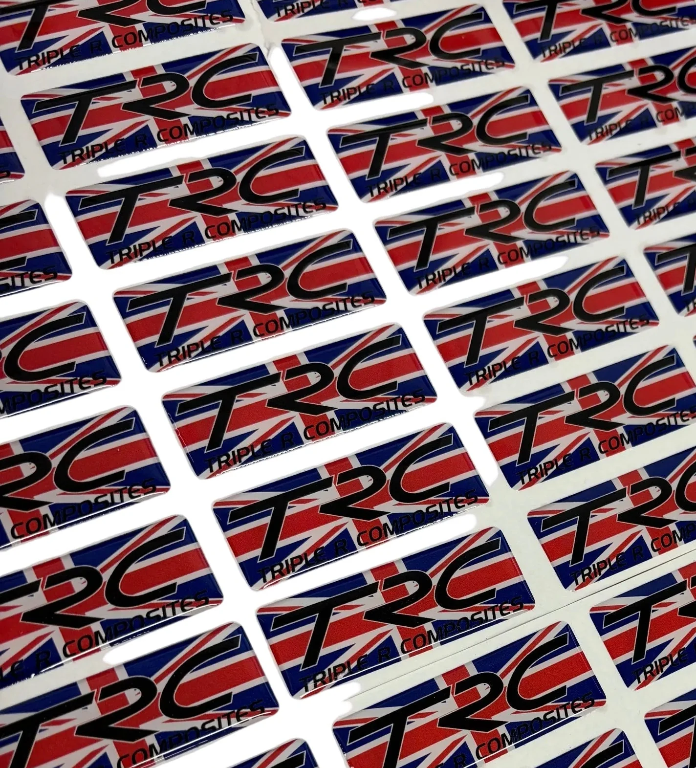 TRC Gel Badge - Union Jack Edition