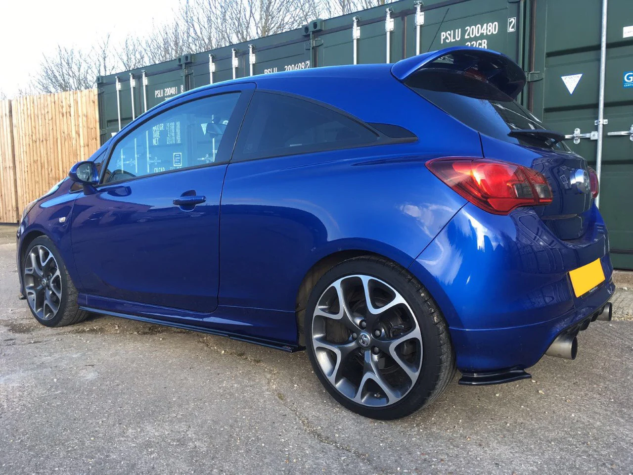Vauxhall Corsa E LE - Side Skirt Splitters - Image 4