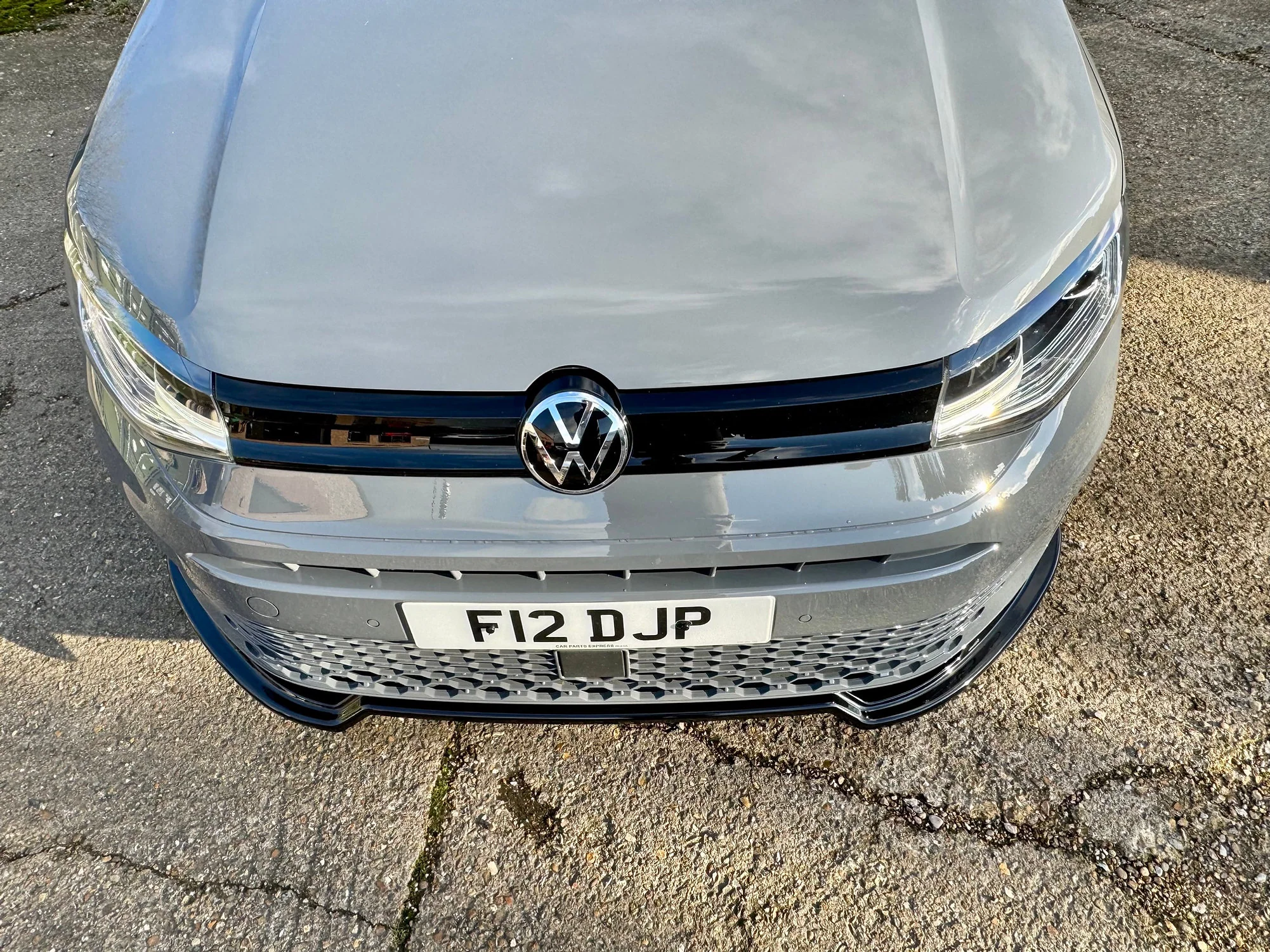 Volkswagen Caddy MK5 - V2 Front Splitter - Image 3